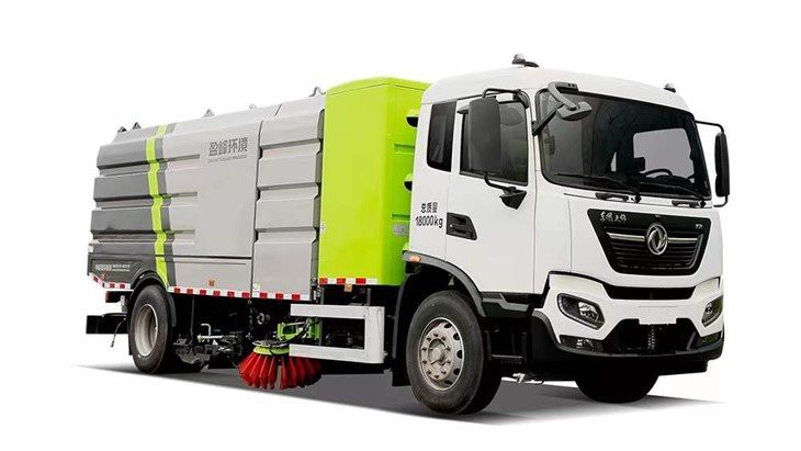 PURE ELECTRIC washing and sweeping vehicle