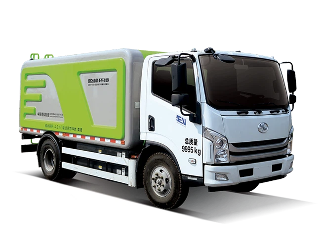 Camion d'aspiration électrique pur