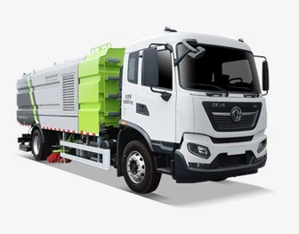 Camion de lavage et de balayage en profondeur