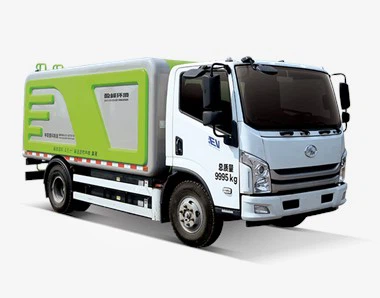 Camion d'aspiration électrique